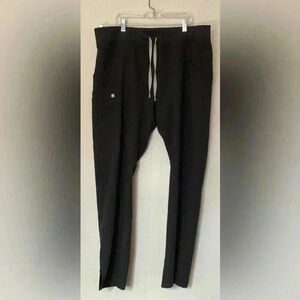 FIGS women’s black jogger scrub pants Size 3XL medical uniform scrubs